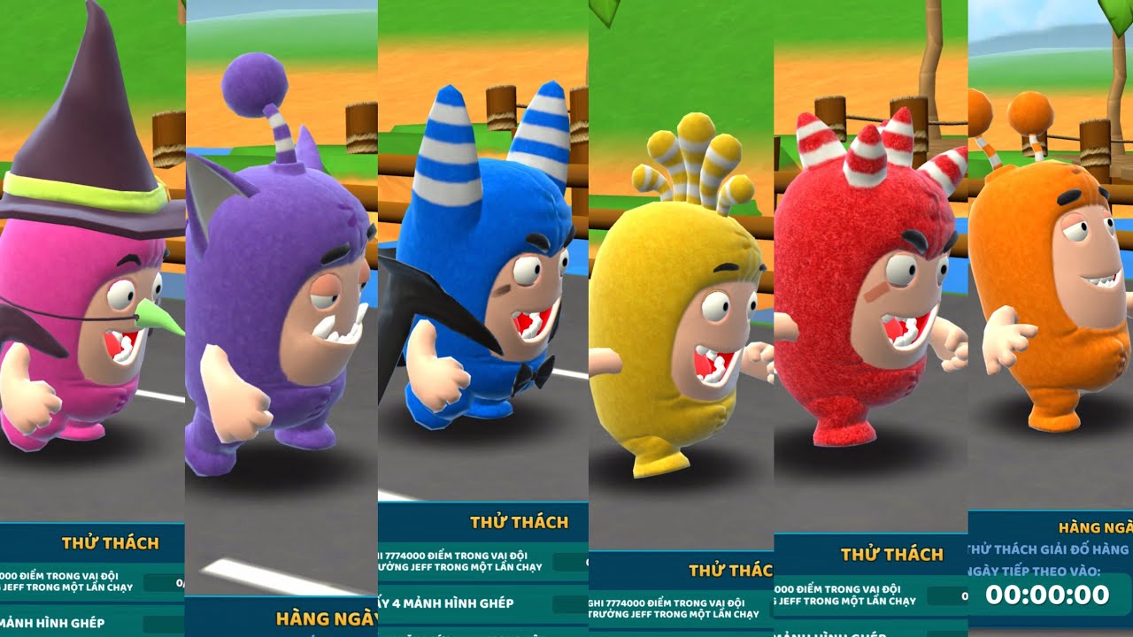 Oddbods Newt 🎶 Oddbods Jeff 🎶 Oddbods Pogo 🎶 Oddbods Bubbles 🎶 Oddbods Fuse 🎶 Oddbods Slick
