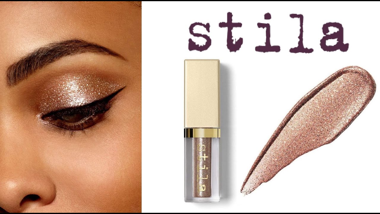 Stila Glitter & Glow Liquid Eye Shadow, Kitten Karma, Original , 0 15 Fl Oz Pack of 1 Beauty & Per
