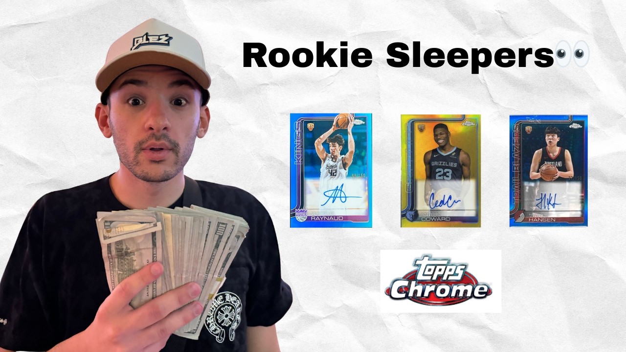 The top 3 NBA Rookie sleepers to chase in Topps Chrome