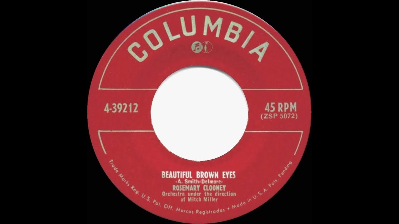1951 HITS ARCHIVE: Beautiful Brown Eyes - Rosemary Clooney