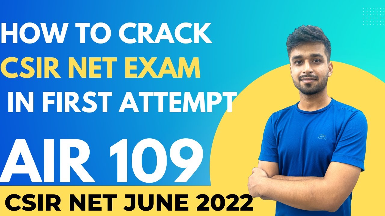 How to crack CSIR NET exam in first attempt | AIR 109 | VIVEK MATHS