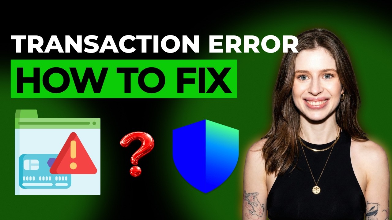 How to fix transaction error in Trust Wallet [2026 Full Guide]