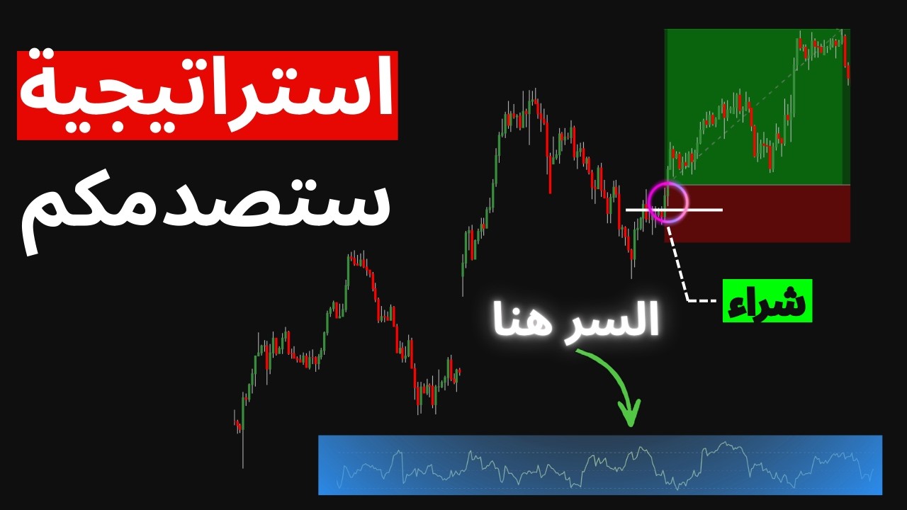 افضل استراتيجية تداول يومي للمبتدئين بصفر خبرة (ستصدمكم قوتها)