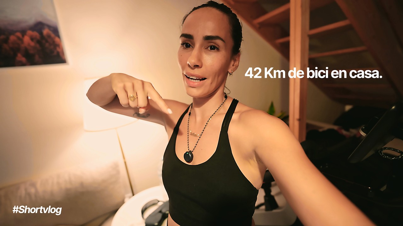 Mi reto de bienestar: maratón de bici indoor 🚴‍♀️✨