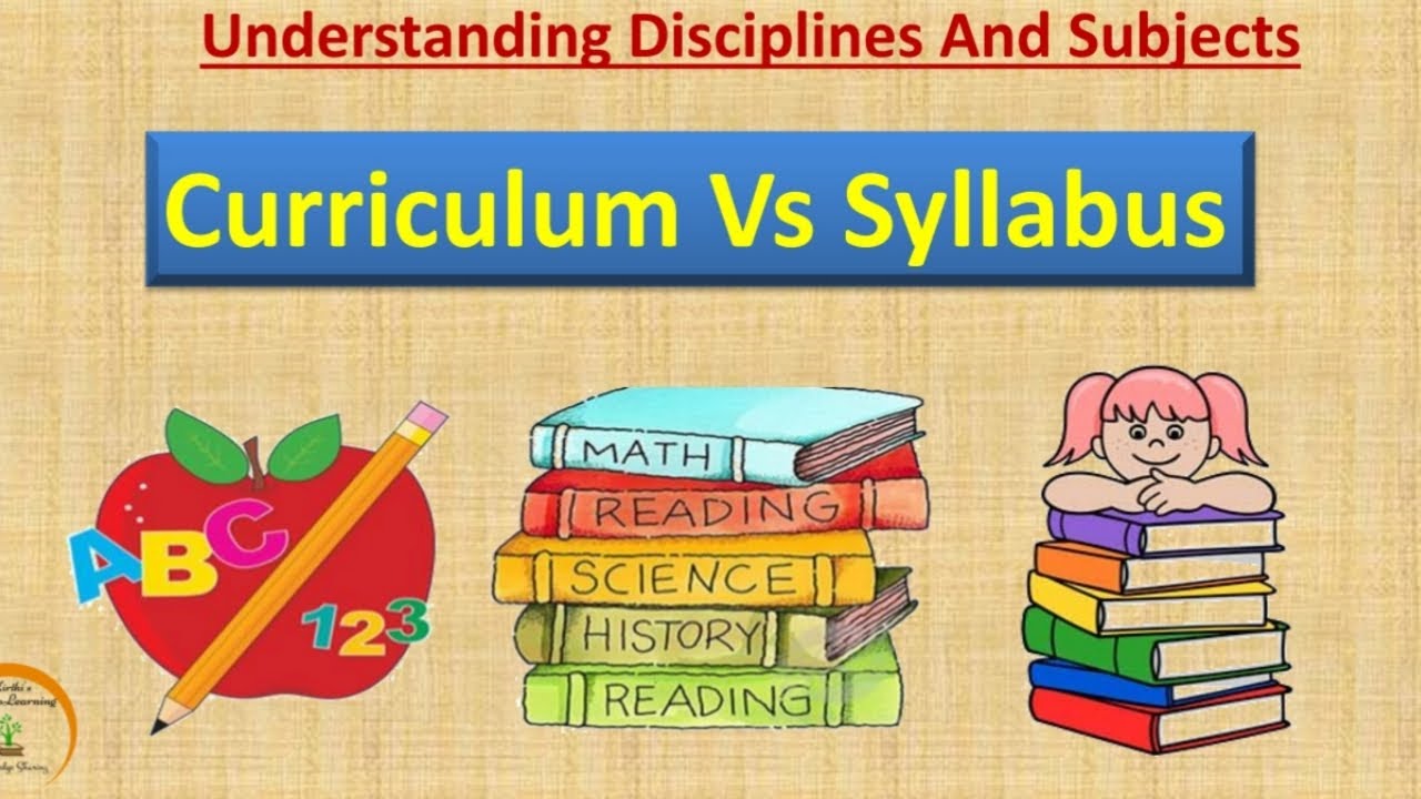 Curriculum Vs Syllabus//Difference between Curriculum and Syllabus