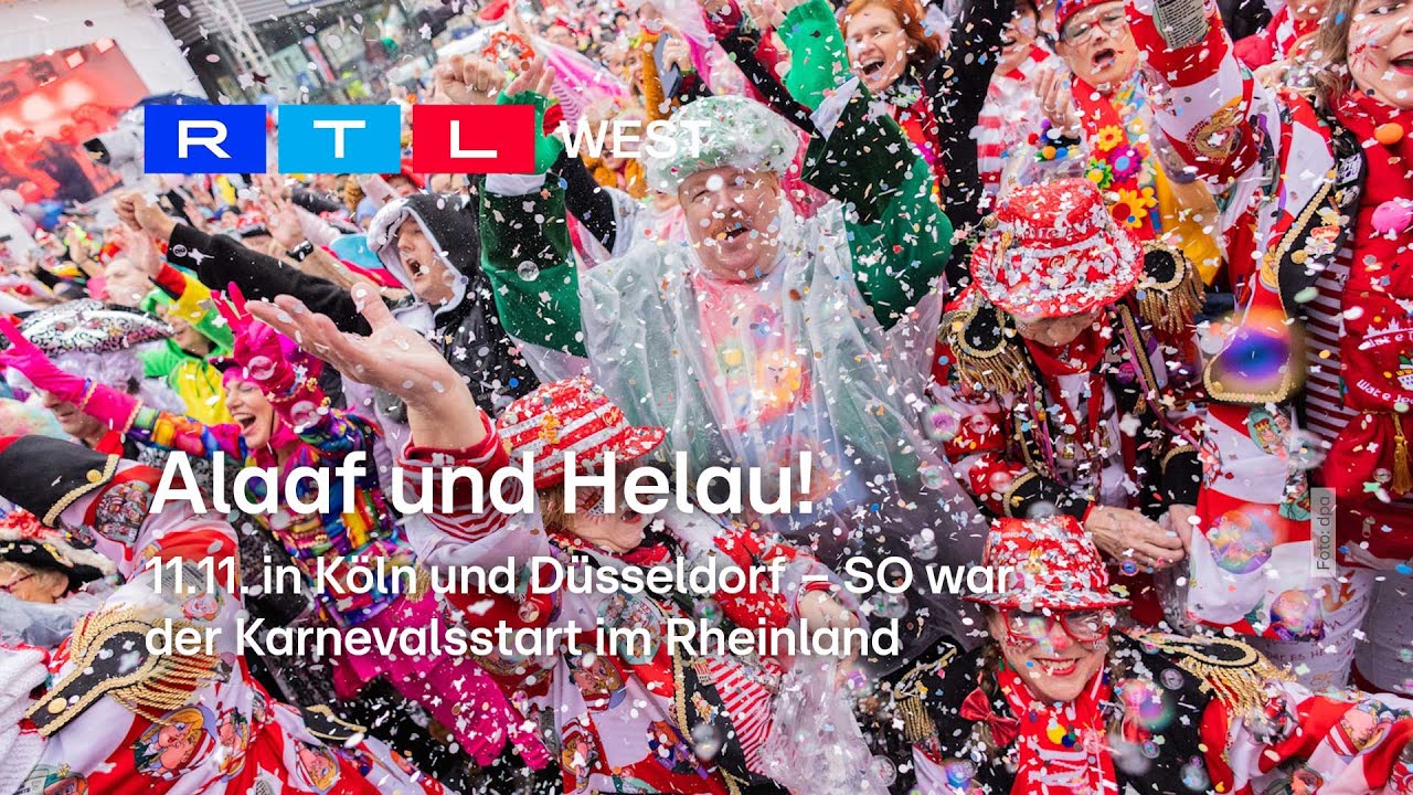 Alaaf und Helau! 11.11. in Köln und Düsseldorf | RTL WEST, 11.11.2024