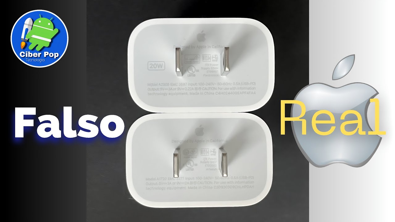 FALSO o REAL? Cargador de APPLE ❌ CUIDADO