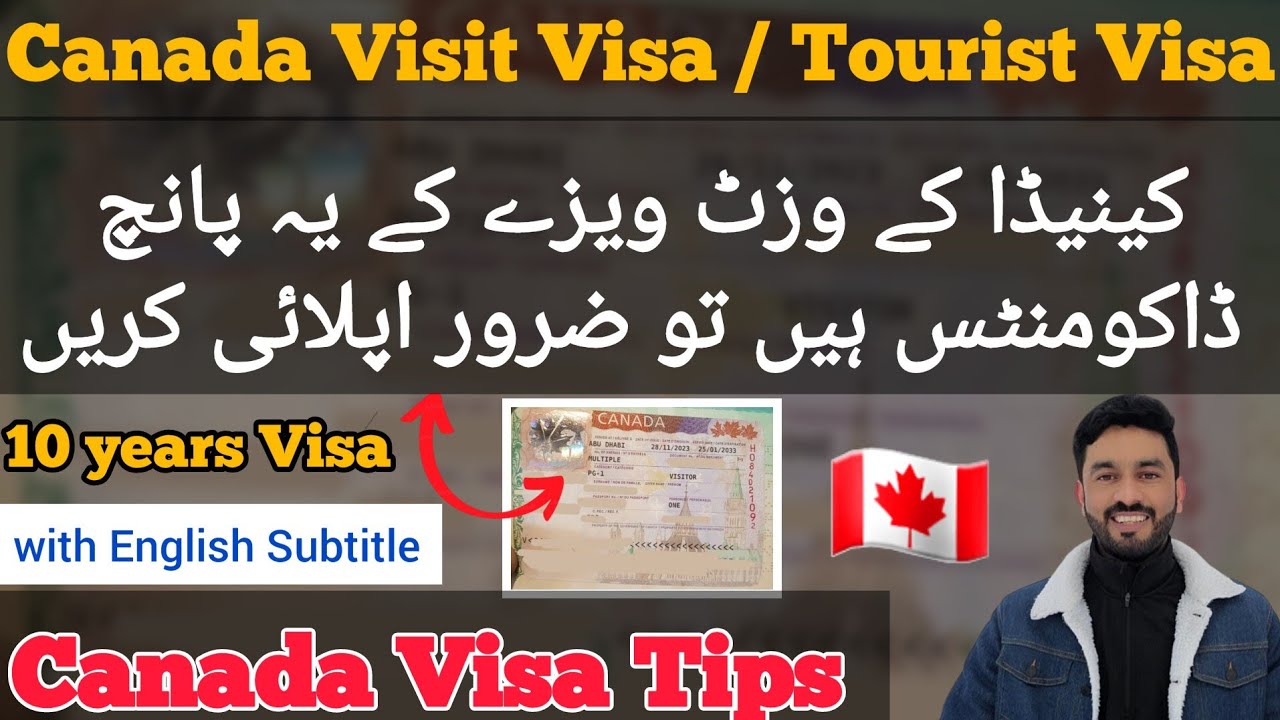 Canada Visitor Visa Approval 5 main Documents | unique Tips