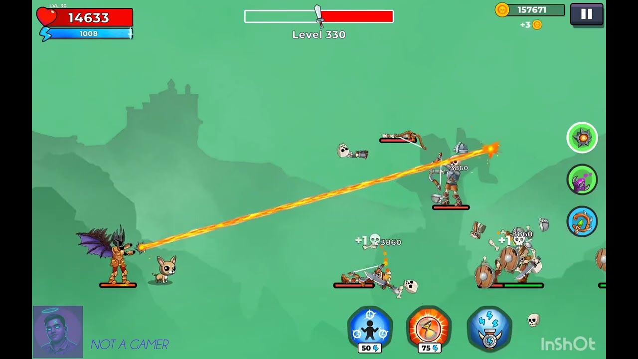 The Archers 2 Level 330 Gameplay । BOSS DEFEATED । NOT A GAMER ।