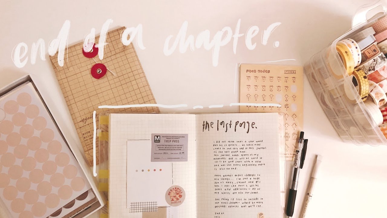 📖  journal with me / the last page