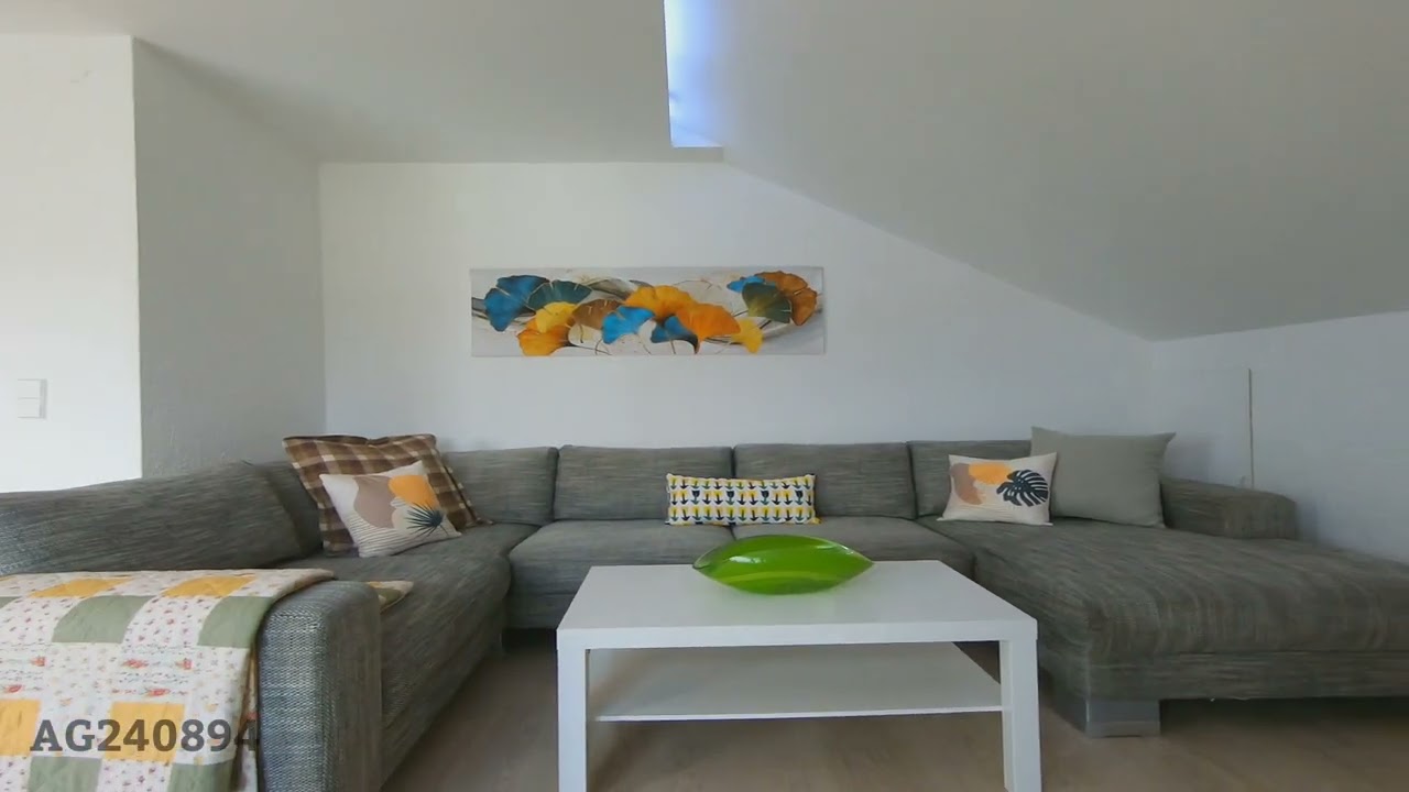 ST-240894 - Modern möblierte Wohnung mit großer Dachterrasse, Balkon und Internet in Magstadt
