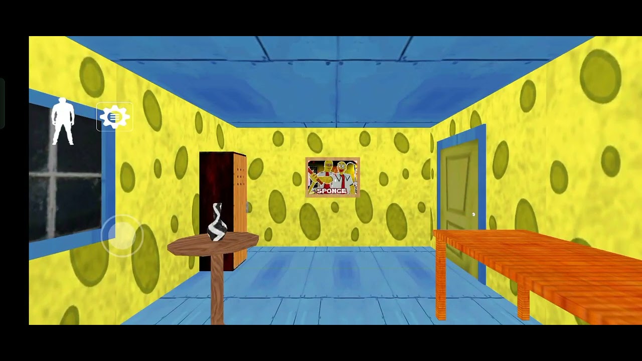 |HOW TO PLAY HORROR SPONGE GRANNY GAME ON PRACTICE MODE?|#3