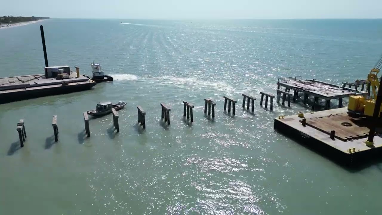Naples Pier Reconstruction continued
