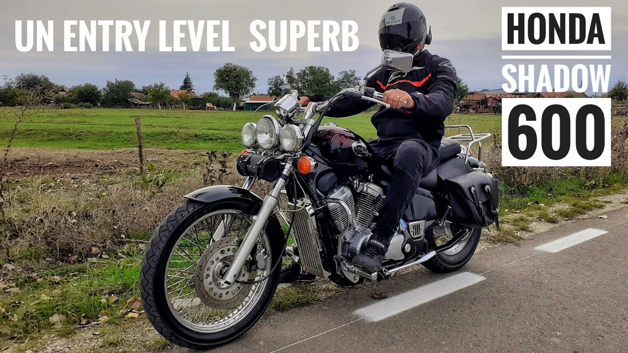 Un entry level superb Honda Shadow 600 review