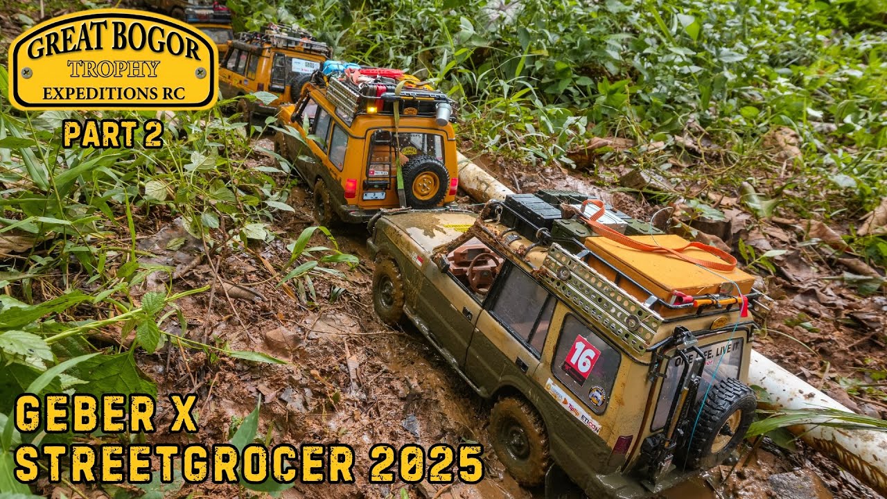 Great Bogor Expedition 2025 Camel Trophy RC Adventure 1/10 Scale Event Indonesia Part 2/2 GEBER 2025