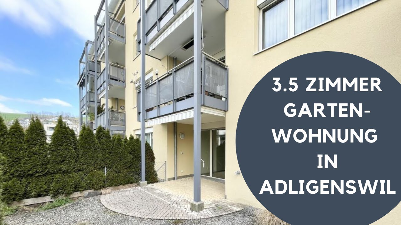 Zu verkaufen: 3.5 Zimmer Gartenwohnung in Adligenswil
