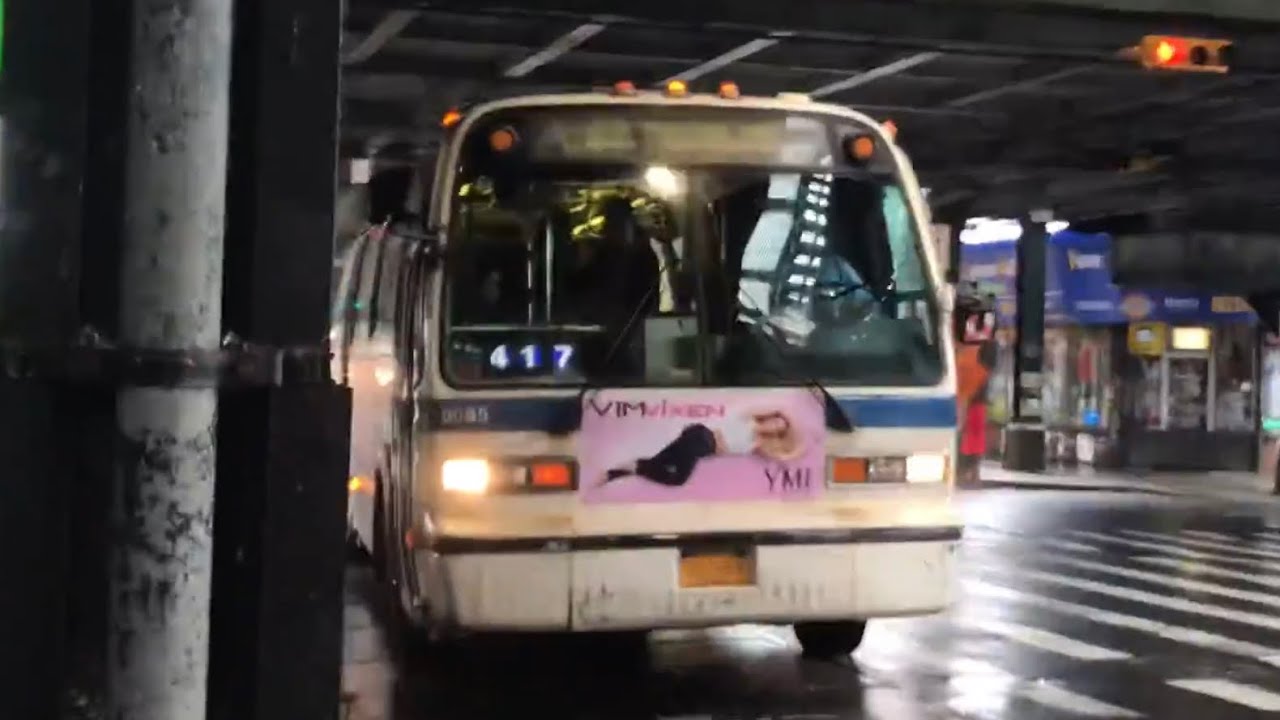 LGA Airport-Marine Air Terminal A Bound 1996 Novabus RTS 9085✈️Q47 Bus From 74th St To Northern Blvd