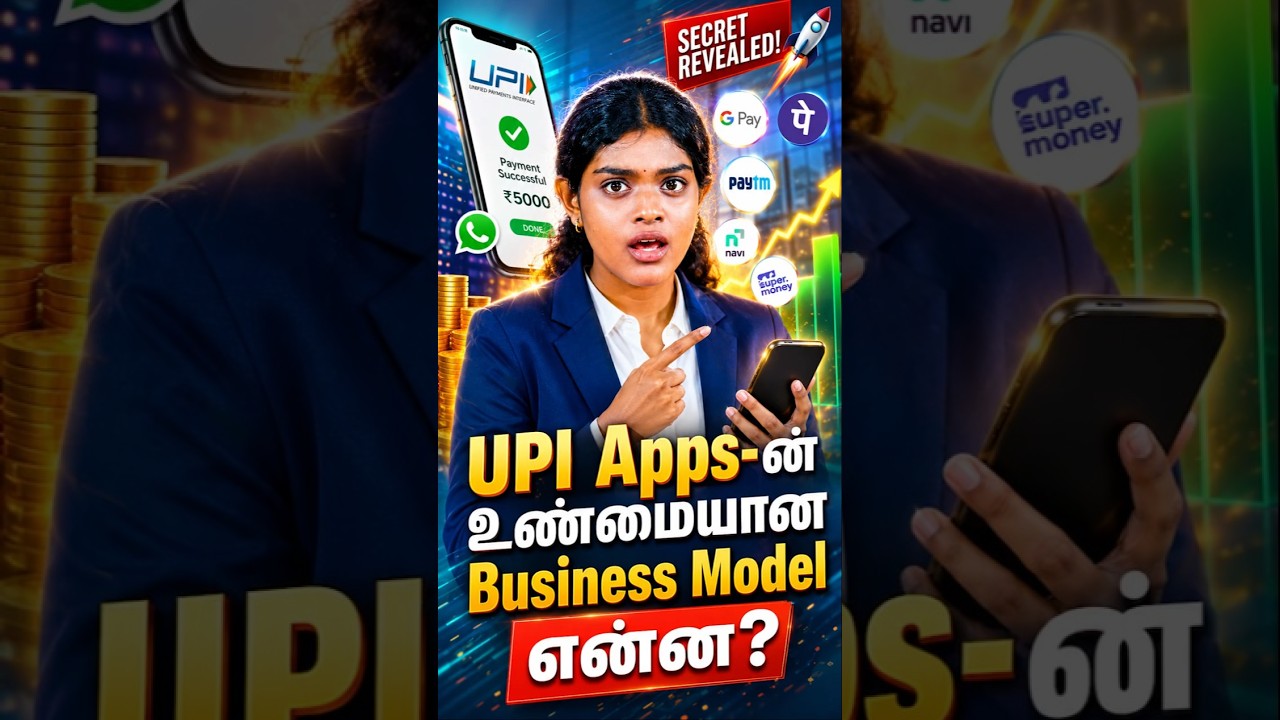 The REAL Business Model of UPI Apps Explained! 🤯#upi #businessmodel