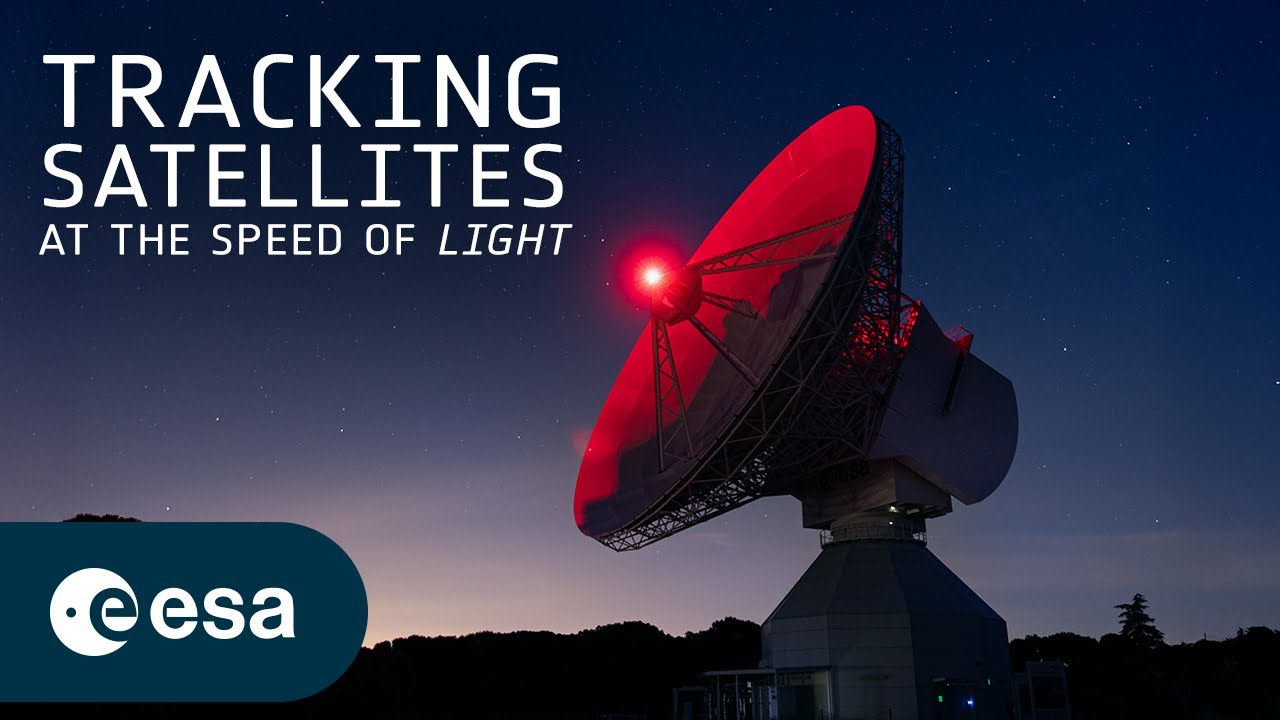 Tracking satellites at the speed of light