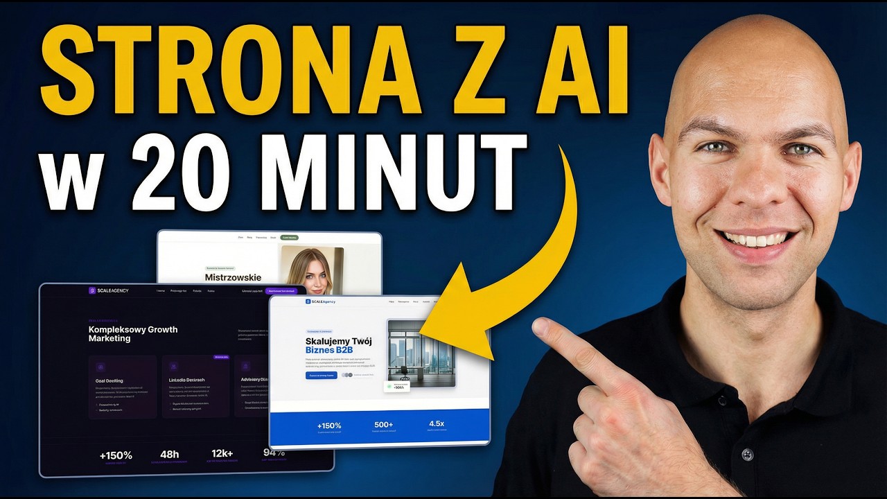 Strona z AI w 20 Minut - Darmowe Narzędzia Google