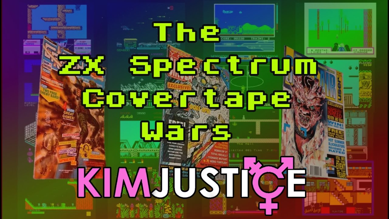 The ZX Spectrum Magazine Covertape Wars (+ The Best Covertape Games) - Kim Justice