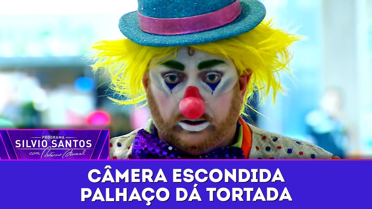 Palhaço dá Tortada | Câmeras Escondidas (06/03/25)