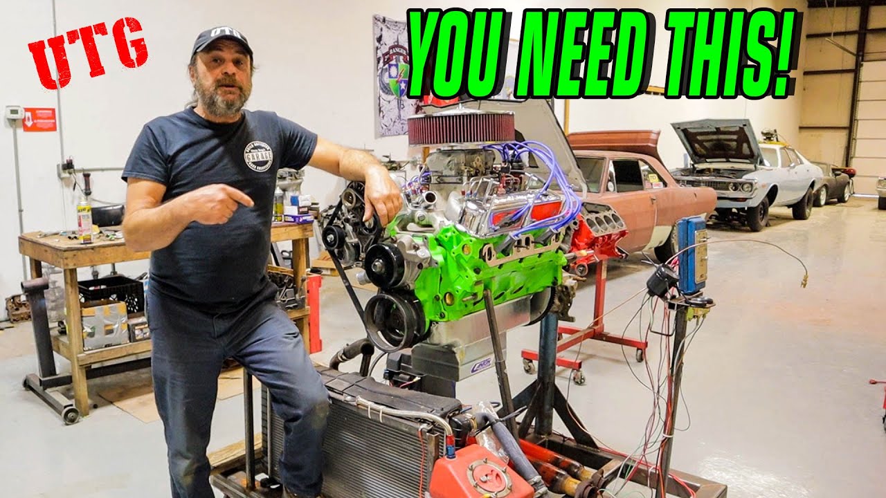 Next Best Thing To A Dyno-DIY Engine Run Stand