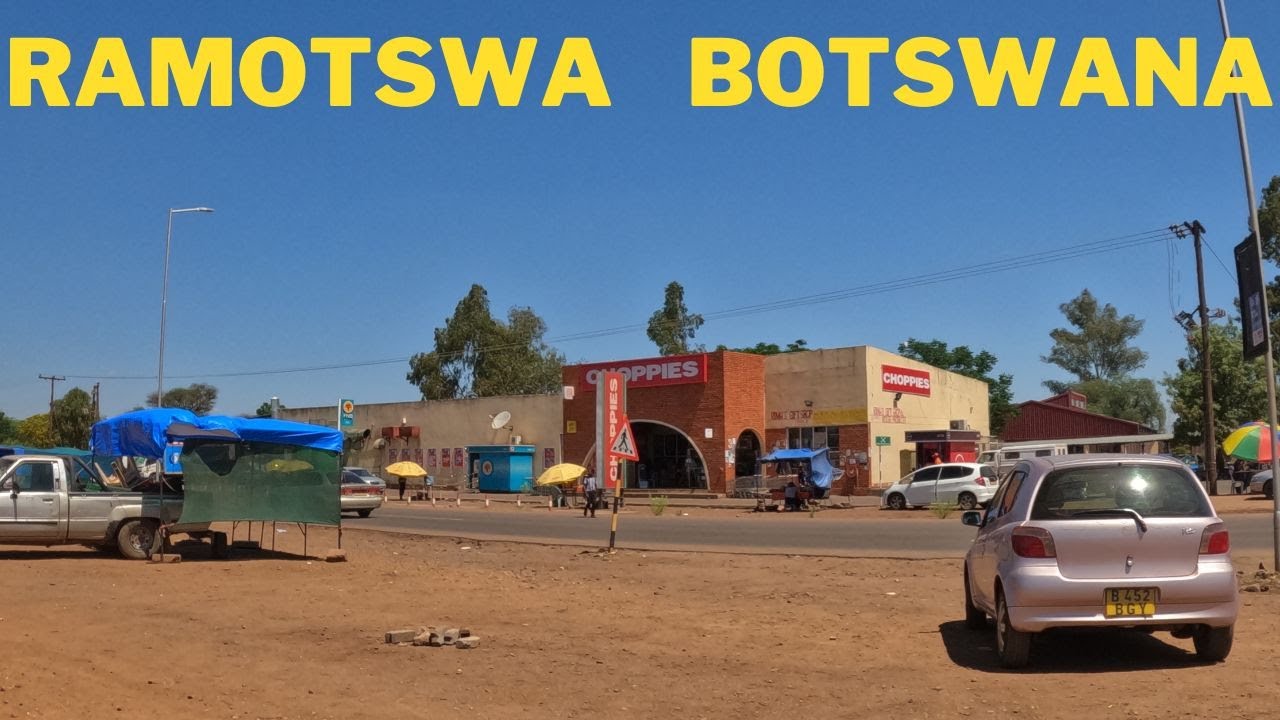 Ramotswa Village - Drive - Botswana
