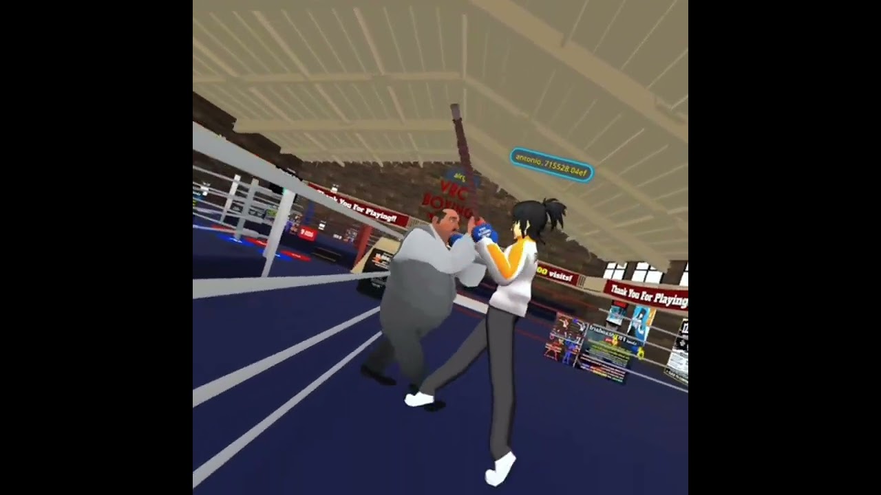 Dropped the same vid twice mb playing vr wit friends 