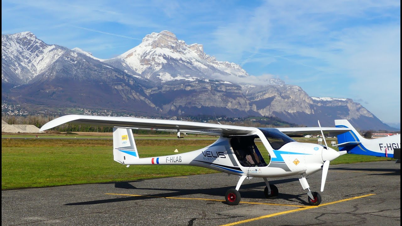 2025 11 28 Vol en avion électrique depuis  Grenoble Le Versoud