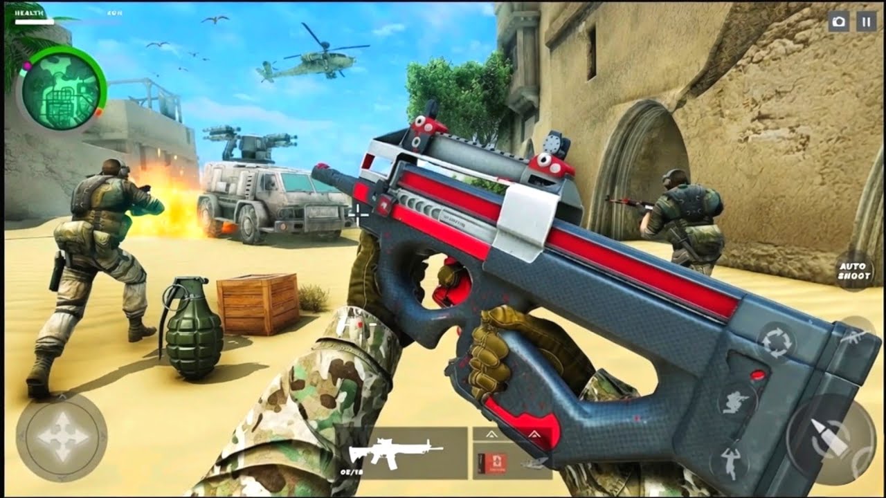 Epic Gun Shooting Gameplay | Intense Battle Action & Amazing Kills