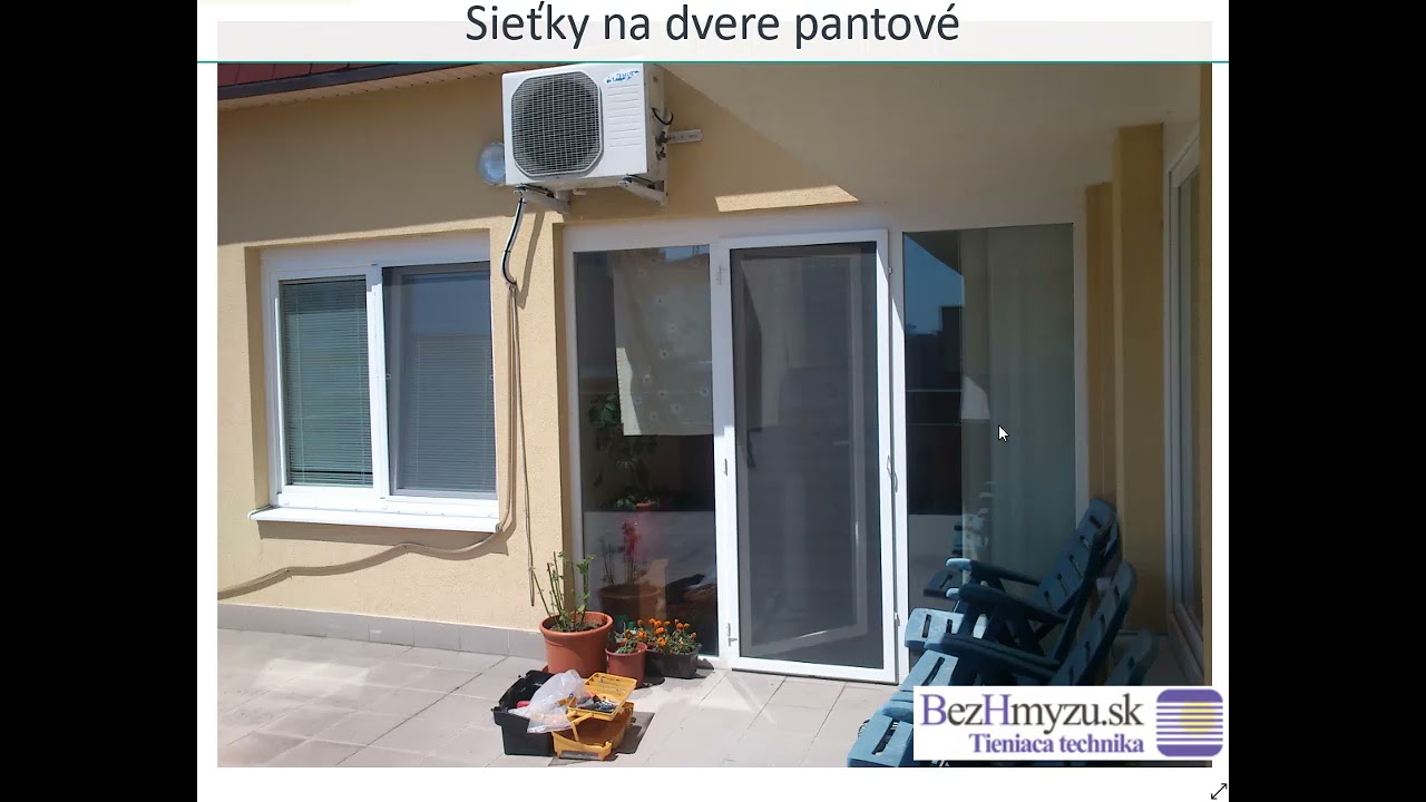Sieťky na dvere pantové