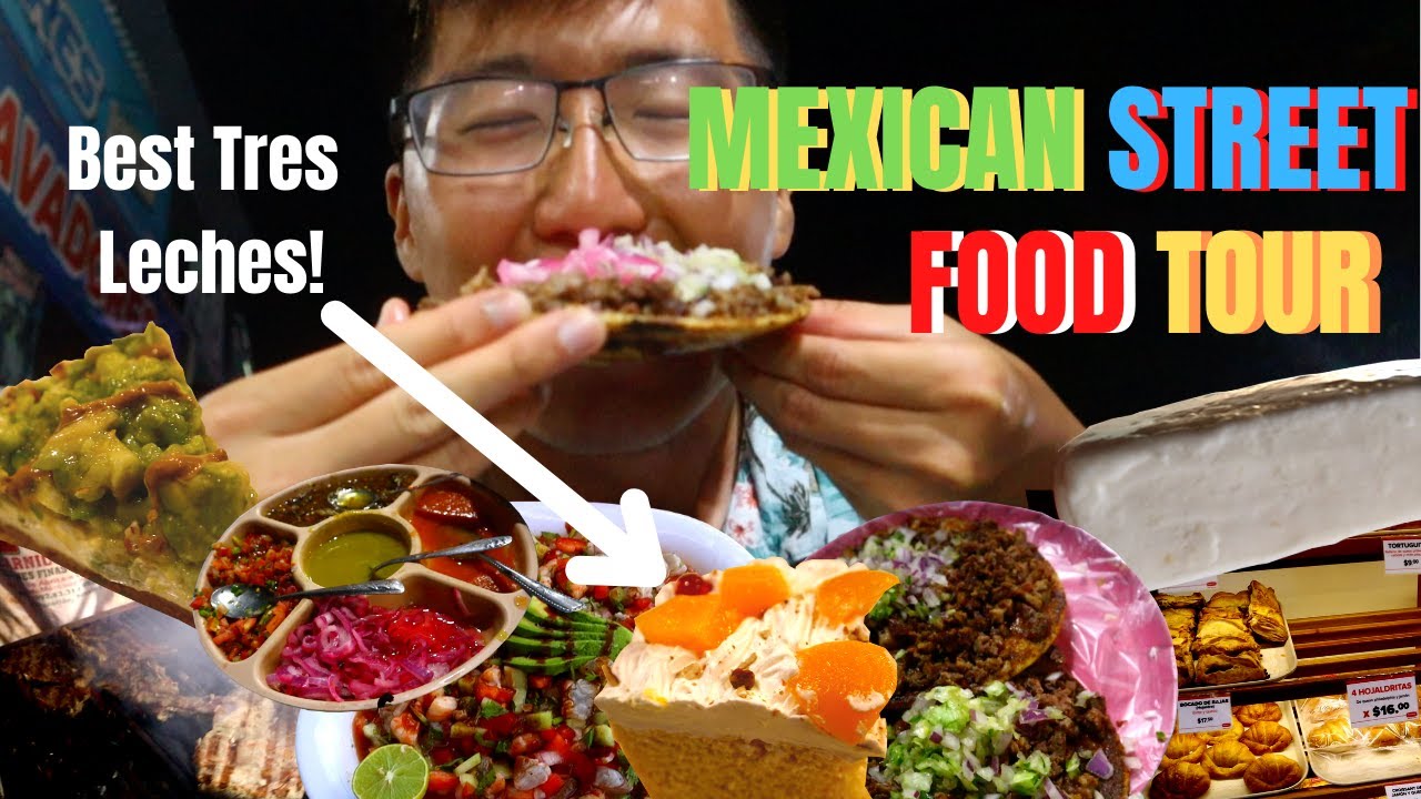 MEXICAN STREET FOOD TOUR IN SINALOA! Sinaloa Chorreadas + CEVICHE + TRES LECHES in Mazatl&aacute;n Sinaloa!