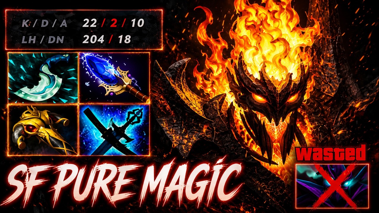 Shadow Fiend vs Spectre Mid | Magical build BEYOND GODLIKE | PAGACDOTA