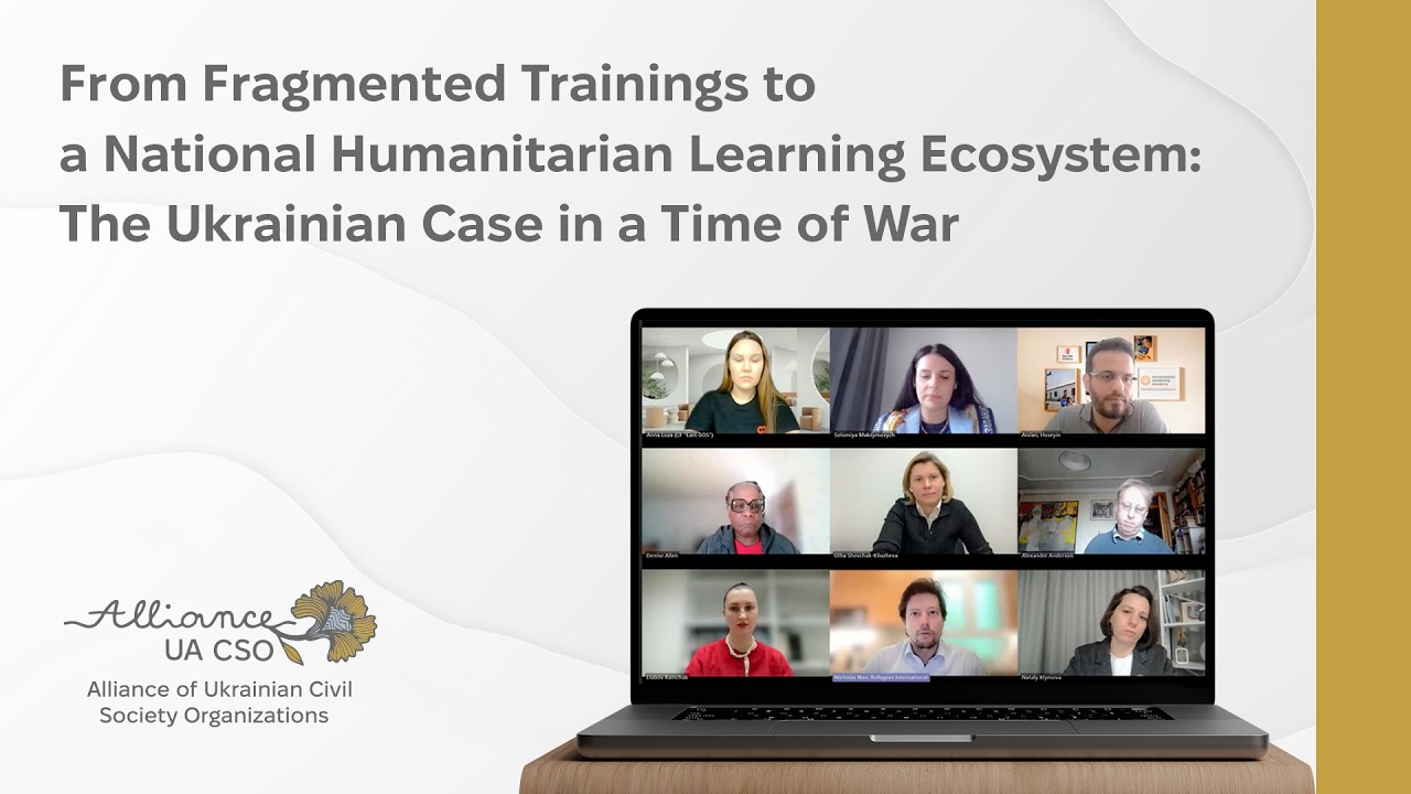 Building a National Humanitarian Learning Ecosystem in Ukraine (War-Time Case)