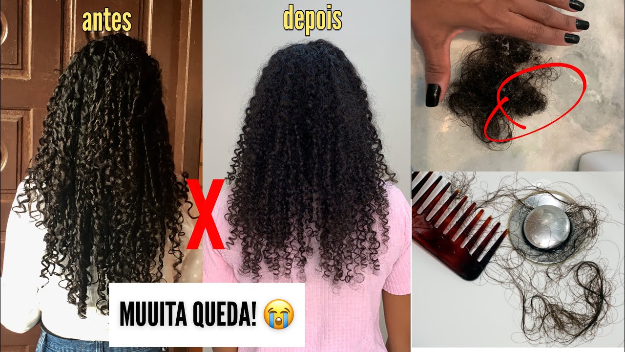CABELO CAINDO MUITO - COM FOTOS