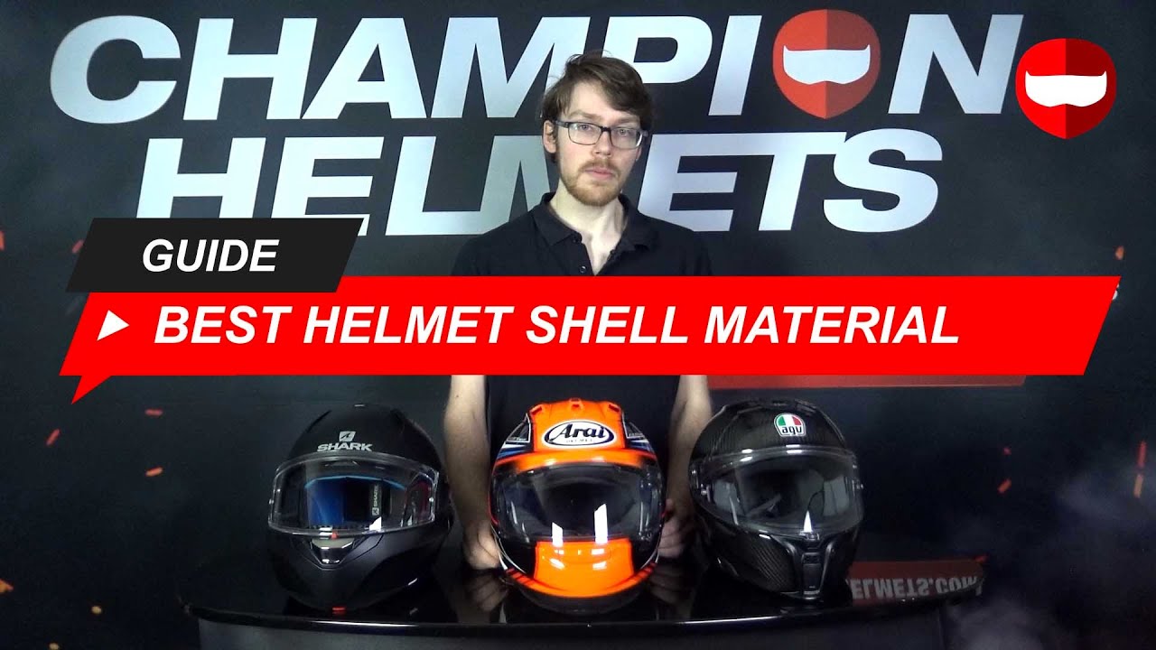 Polycarbonate vs Fiberglass vs Carbon Fiber Motorcycle Helmet Shells - ChampionHelmets.com