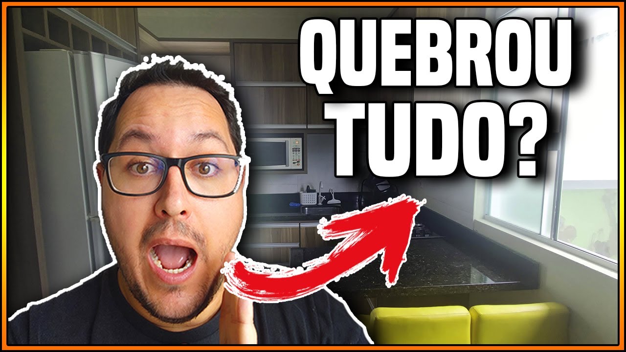 Inquilino FOI EMBORA e olha como DEIXOU minha KITNET