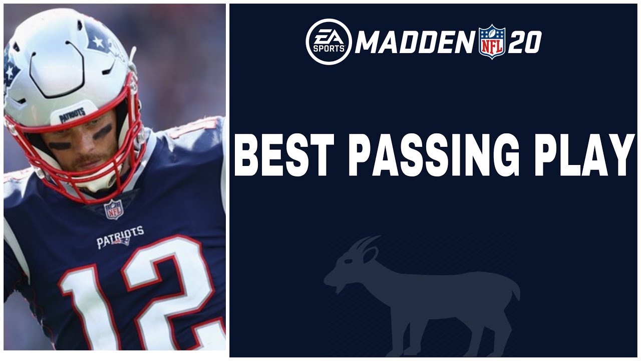 MADDEN 20- BEST PASSING PLAY IN MADDEN 20. BEATS ALL COVERAGES