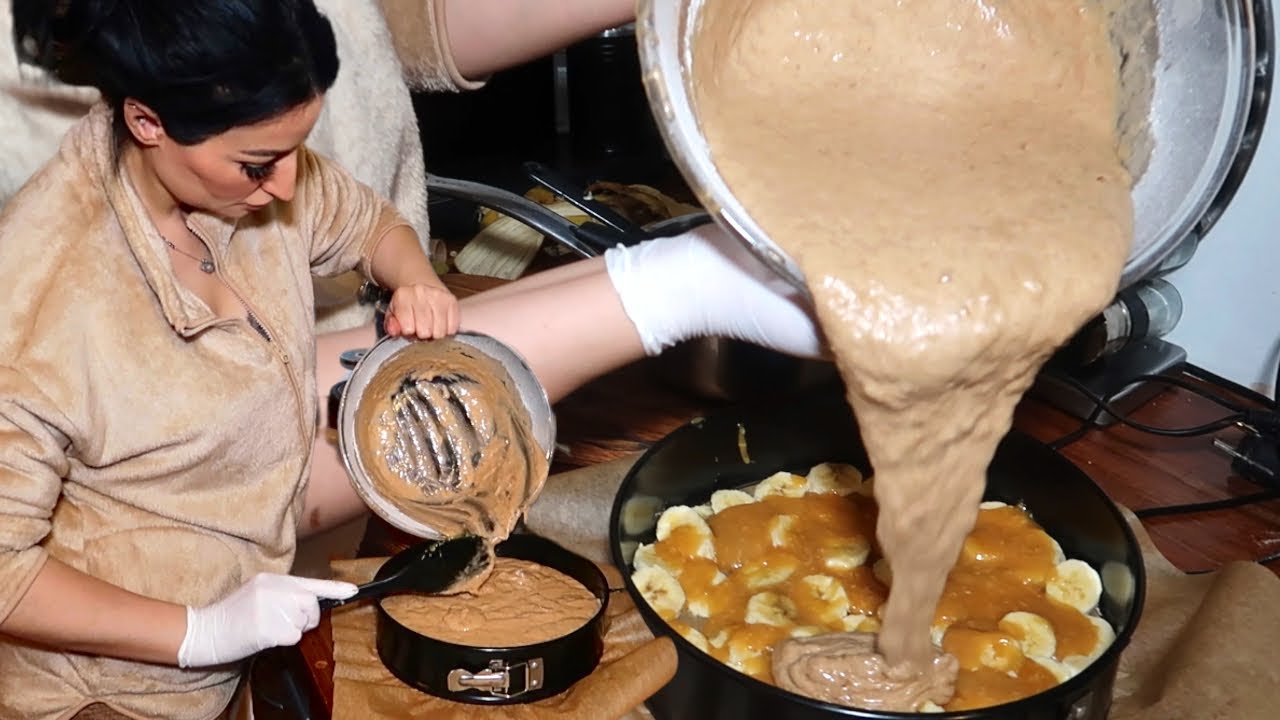 سر نجاح العلاقات والحلوة 😂 Banana cake