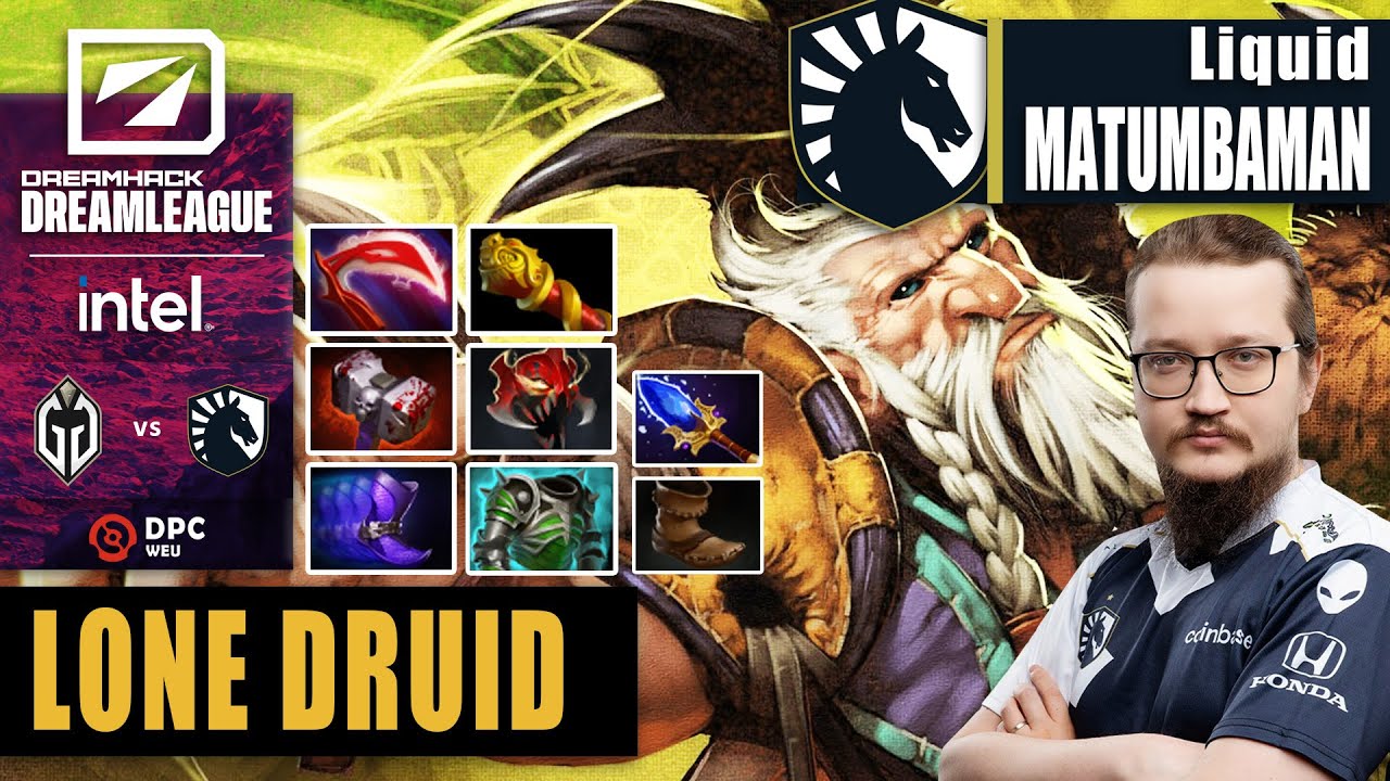 GG vs LIQUID | MATUMBAMAN SIGNATURE LONE DRUID WHAT A BEAST | DPC 2022 WEU TOUR 3 SUMMER Highlights