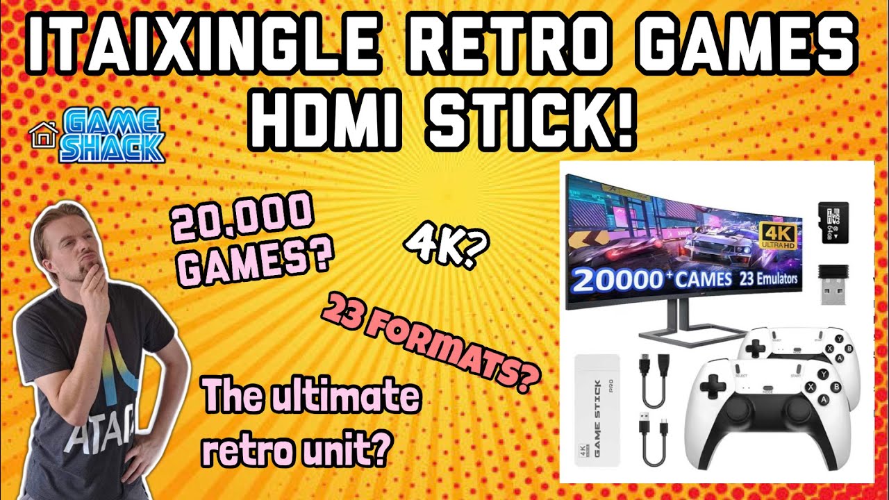 Обзор ретро-игровой консоли iTaixingLe! Более 20 000 игр и всего самого интересного!