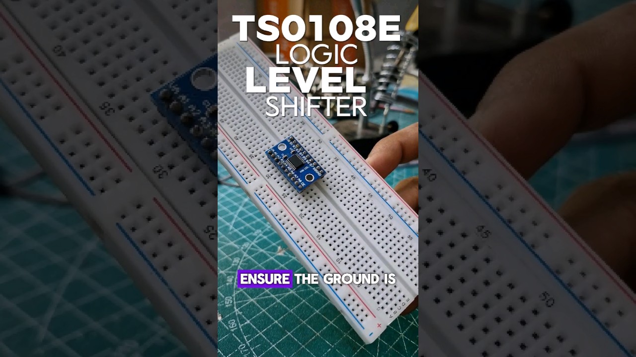 Logic level shifter | TSO108E Connection |  #arduino # #homeautomation # #electronics #educational