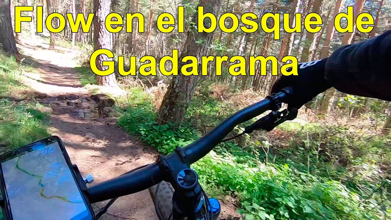 Bajada mtb por trialera La Popera: una senda que no debes perderte en el Alto del Le&oacute;n (Guadarrama)