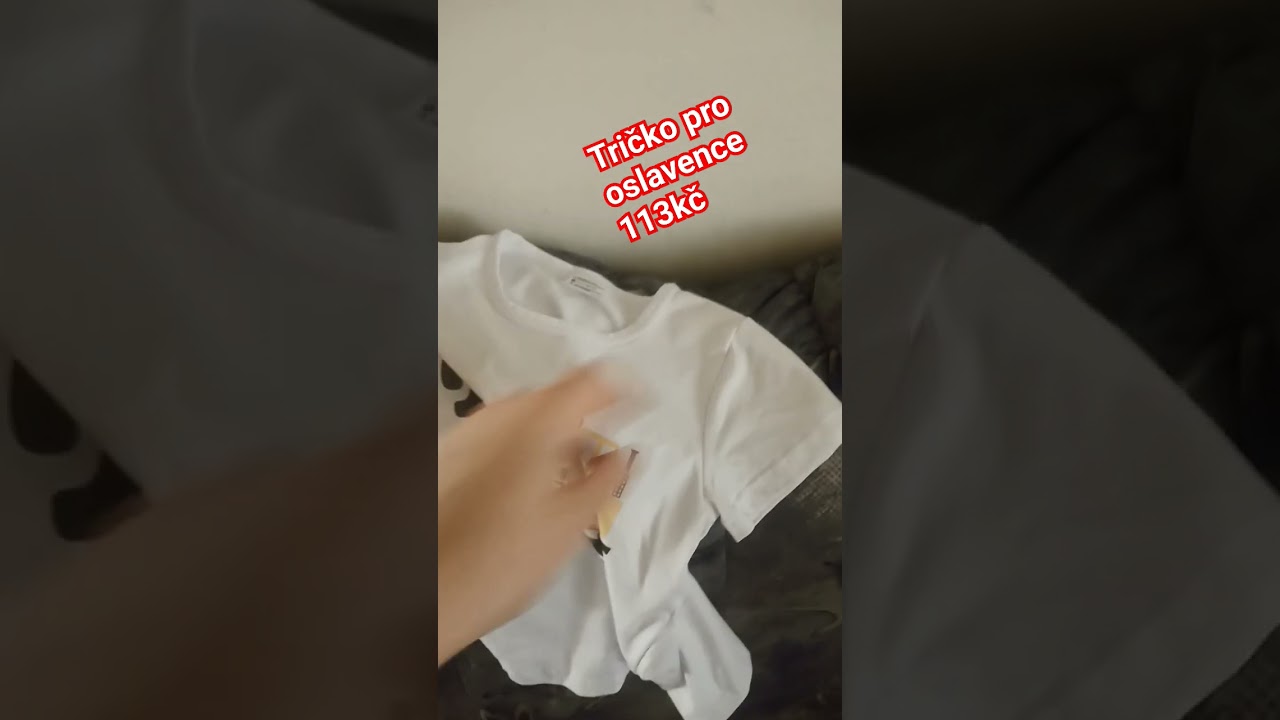 tričko pro oslavence