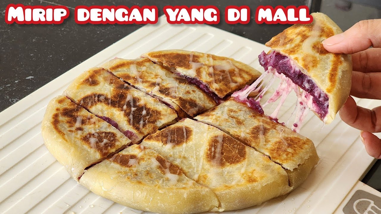 Sangat mudah! tanpa oven, tanpa mixer. Resep sweet potato cheese bread viral Ala-ala gamchi
