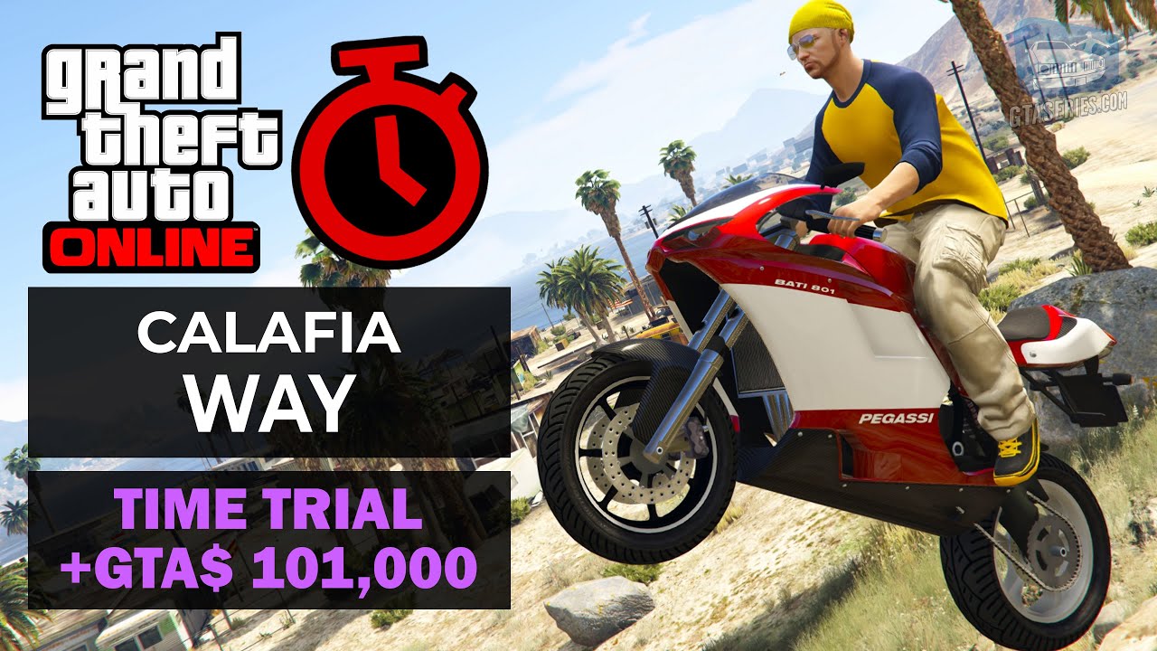 GTA Online - Time Trial - Calafia Way (Under Par Time)