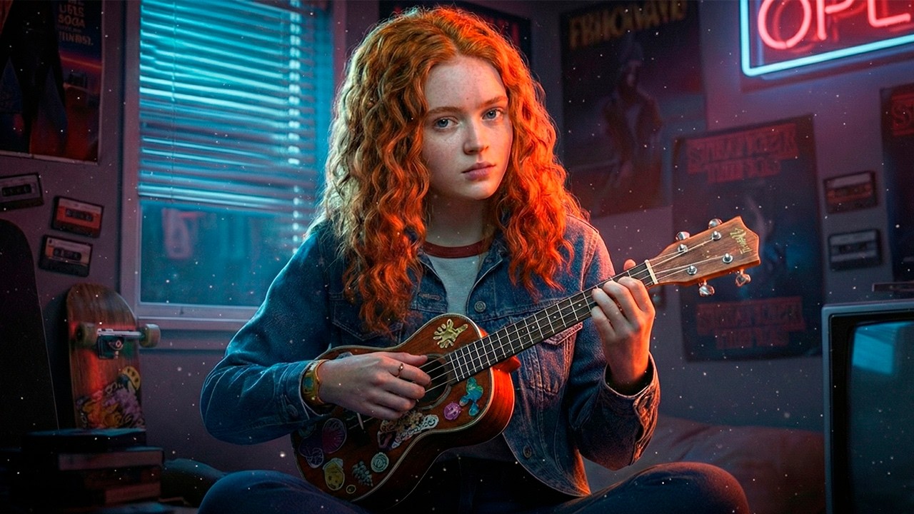 SIMPLE Melodies from STRANGER THINGS on ukulele