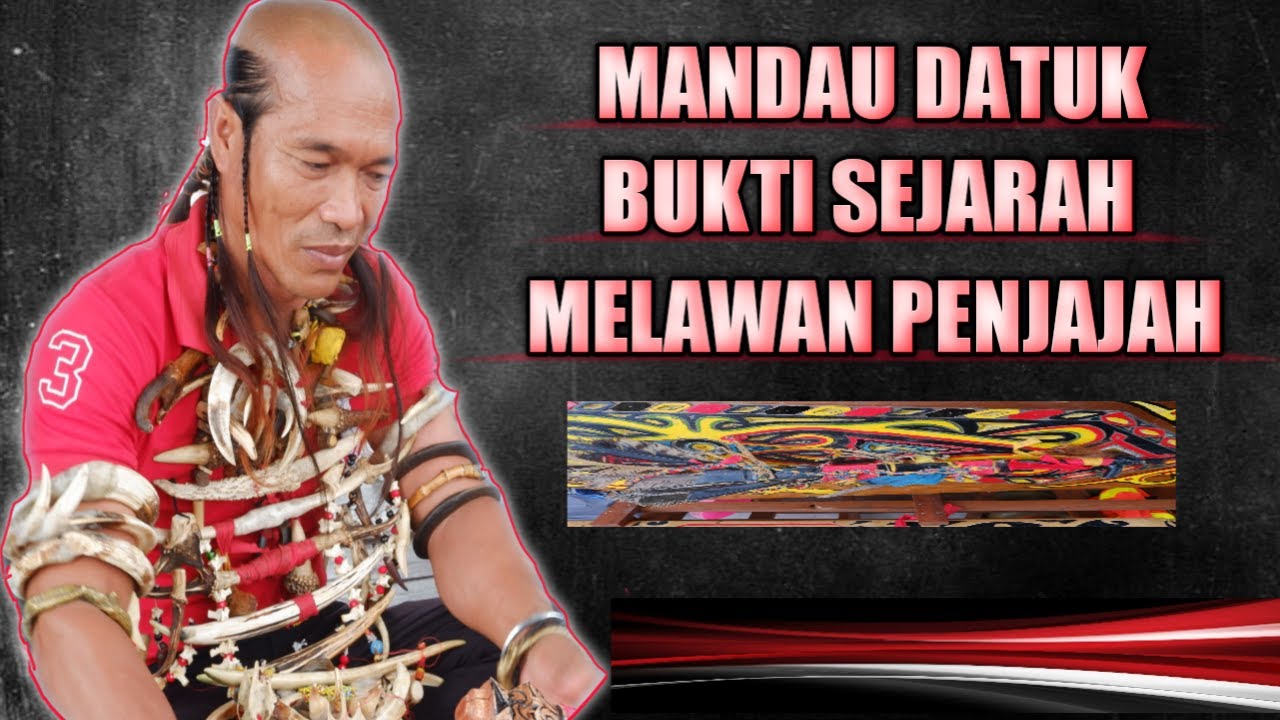 MANDAU PUSAKA TUA KALIMANTAN PENINGGALAN DATUK