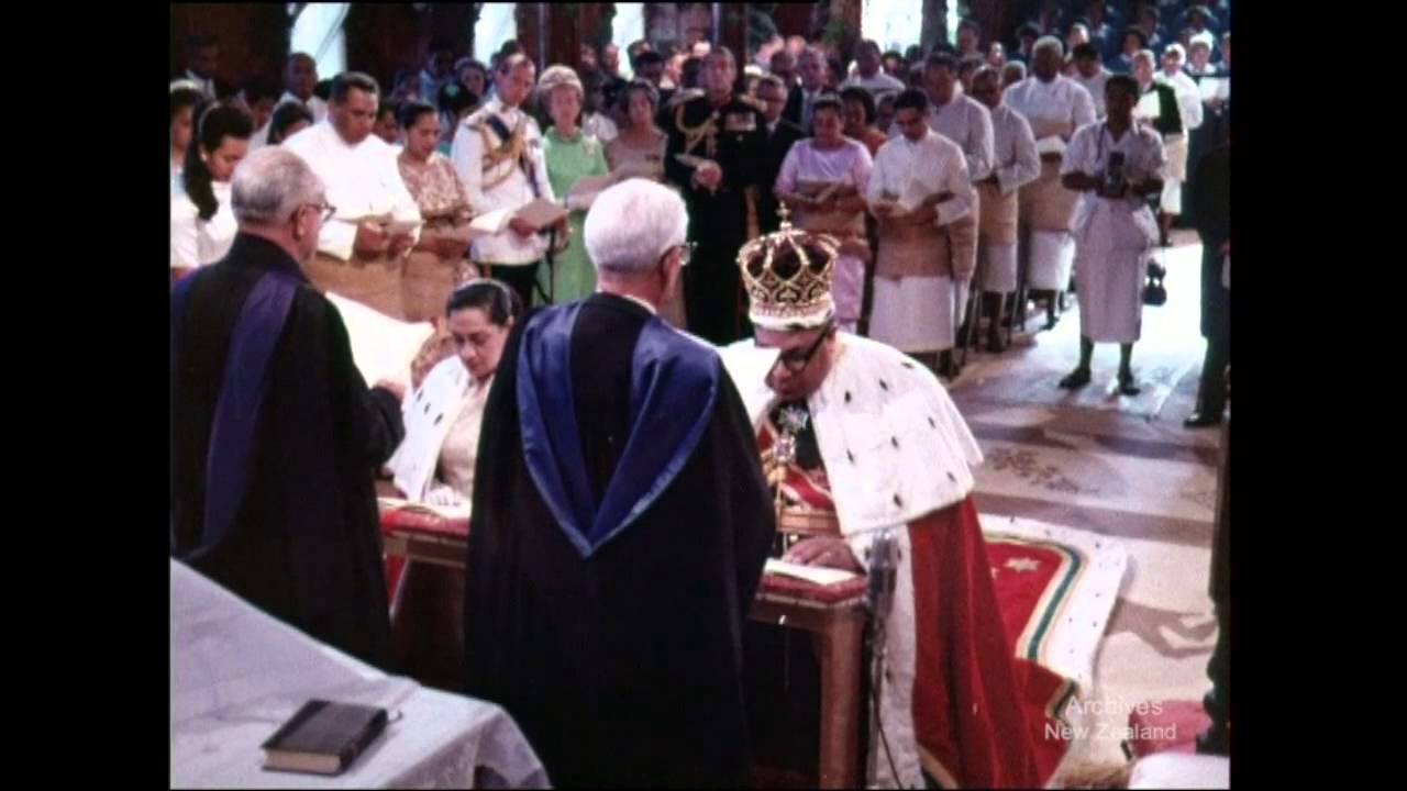 THE CORONATION OF KING TAUFA 'AHAU TUPOU IV OF TONGA (1968)